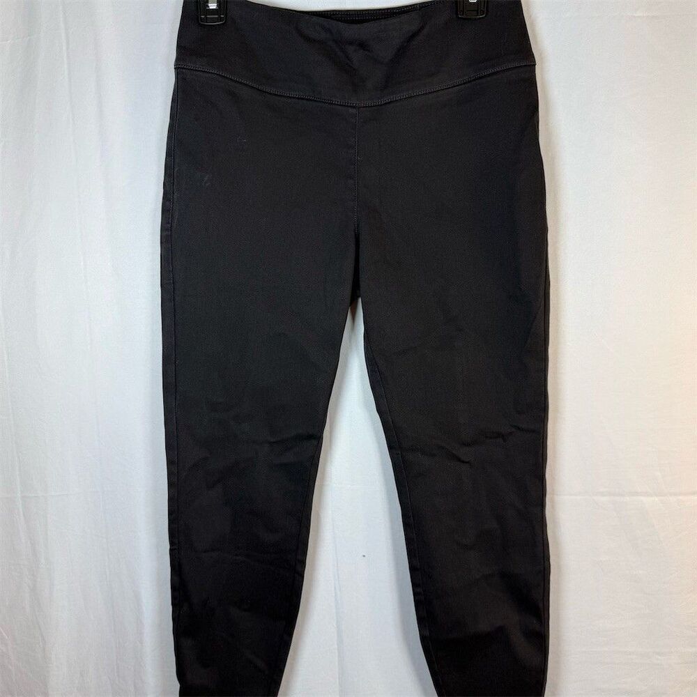 G by Giuliana Pants Womens 8P Black Pull-On Stretch Skinny Slim 24 Inseam